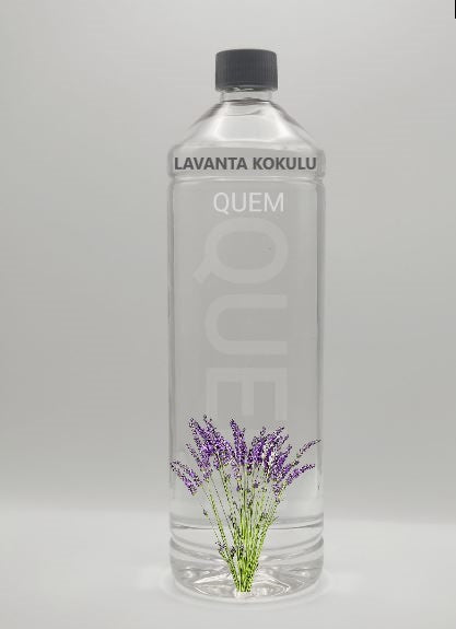 Quem Lamp Oil Lavander Scent Clear Smokeless Indoor and Outdoor Use -1 lt (32 fl oz)